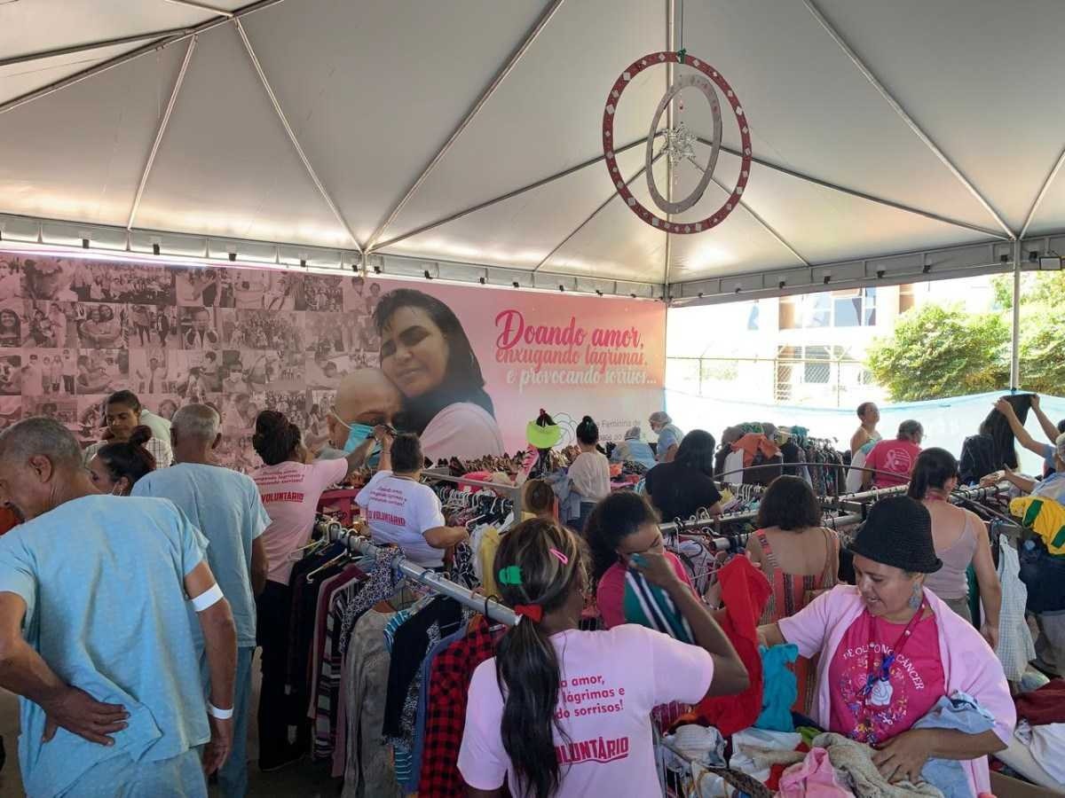 Rede Feminina de Combate ao Câncer promove bazar de Dia das Mães no HBDF