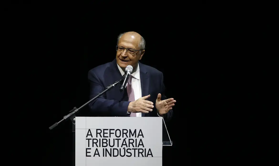 Alckmin se diz entusiasta da reforma tributária e aponta benefícios -  (crédito: EBC)