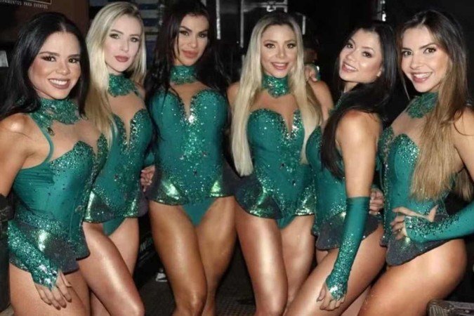 Bailarinas - (crédito: Reprodução Redes Sociais) Bailarinas - (crédito: Reprodução Redes Sociais)