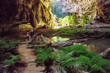Segundo o ICMBIO, até dezembro de 2022 foram catalogadas 23.378 cavernas no Brasil. Só no Parque Nacional Cavernas do Peruaçu (MG) já foram identificadas 500 cavidades.  -  (crédito:  Foto: Fernando Tatagiba/ICMBio)