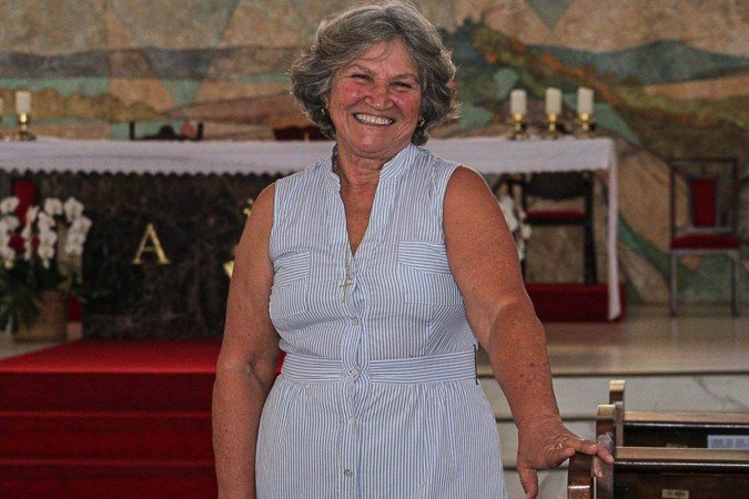  Liesbeth Guth de Paiva é voluntária no santuário
