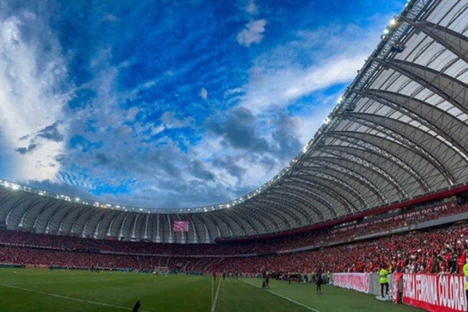 Beira-Rio, estádio do Internacional - (crédito: Foto: Ricardo Duarte / Internacional) Beira-Rio, estádio do Internacional - (crédito: Foto: Ricardo Duarte / Internacional)