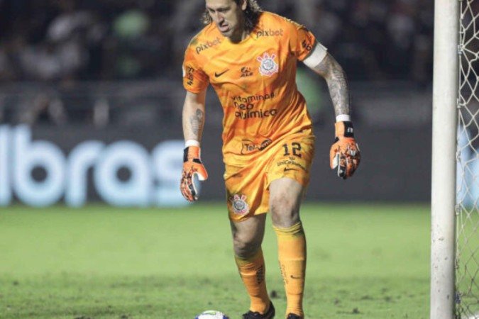 Cássio pediu para estar no banco de reservas contra o Fluminense - (crédito: Foto: Rodrigo Coca/Agência Corinthians) Cássio pediu para estar no banco de reservas contra o Fluminense - (crédito: Foto: Rodrigo Coca/Agência Corinthians)