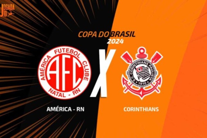 América-RN tenta surpreender o Corinthians na Copa do Brasil -  (crédito: Foto: Divulgação/América RN)