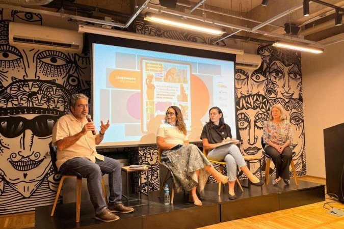 Pesquisa foi apresentada a jornalistas em São Paulo - (crédito: Júlia Giusti) Pesquisa foi apresentada a jornalistas em São Paulo - (crédito: Júlia Giusti)