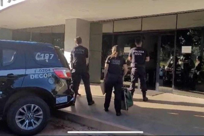 A ação foi desencadeada na manhã desta terça-feira (30/4) - (crédito: Divulgação/PCDF) A ação foi desencadeada na manhã desta terça-feira (30/4) - (crédito: Divulgação/PCDF)