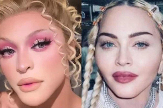Pabllo Vittar e Madonna - (crédito: Reprodução Instagram ) Pabllo Vittar e Madonna - (crédito: Reprodução Instagram )