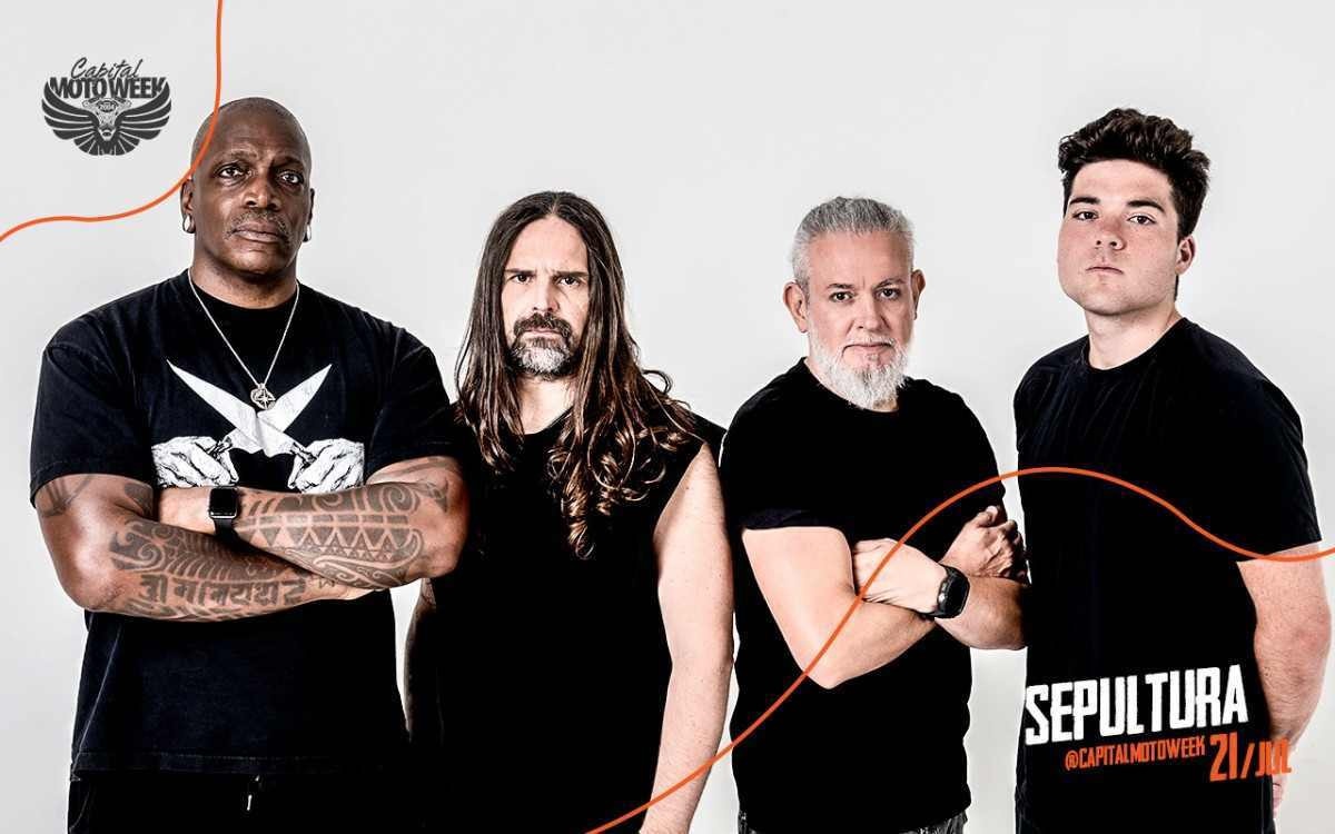 Capital moto week recebe turnê de despedida da banda Sepultura