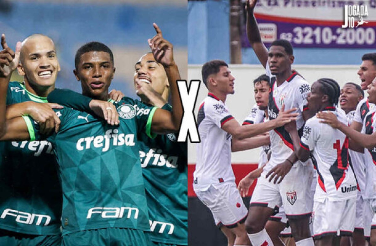Atlético-GO x Palmeiras (Sub-20): onde assistir, escalações e arbitragem