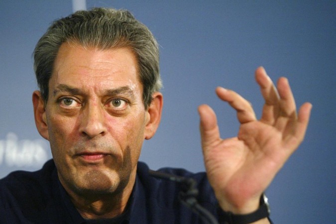 Escritor Paul Auster em foto de 2006 -  (crédito: RAFA RIVAS / AFP)