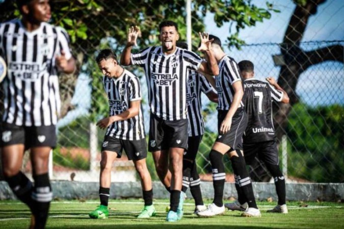 Ceará vence São Paulo de virada no Brasileirão Sub-20 -  (crédito: Foto: Michael Douglas/Ceara)