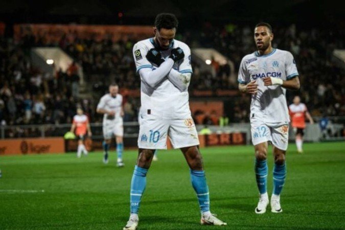 Aubameyang é a grande esperança de gols do Olympique nesta semifinal da Liga Europa - Foto: Loic Venance/AFP via Getty Images - (crédito: Loic Venance/AFP via Getty Images) Aubameyang é a grande esperança de gols do Olympique nesta semifinal da Liga Europa - Foto: Loic Venance/AFP via Getty Images - (crédito: Loic Venance/AFP via Getty Images)