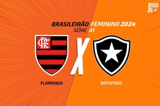 Flamengo e Botafogo se enfrentam pelo BrasileirÃ£o Feminino -  (crédito: Foto: Paula Reis/CRF)