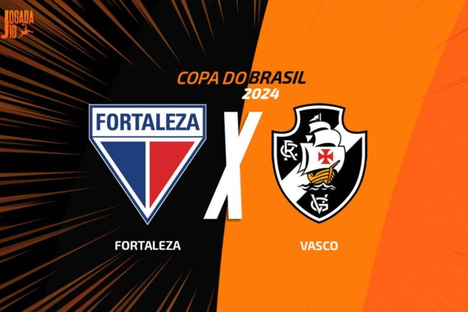 Fortaleza x Vasco -  (crédito: Foto: Arte Jogada10)