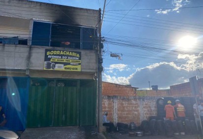 Apartamento pega fogo com três adolescentes dentro no Itapoã -  (crédito: Fernanda Cavalcante / CB.DA.Press)