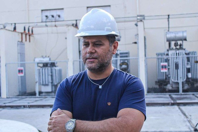 O técnico André Dornellas diz que a usina ajuda a controlar o nível do lago: prevenção