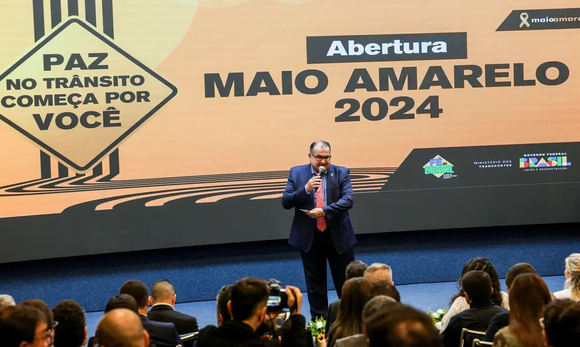 Campanha Maio Amarelo alerta para segurança no trânsito -  (crédito: EBC)