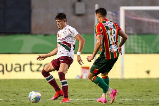 Felipe Andrade foi um dos destaques do Fluminense na estreia pela Copa do Brasil -  (crédito:  Foto: Marcelo Gonçalves/Fluminense)