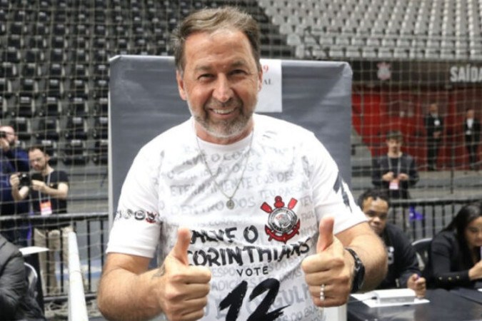  Augusto Melo, novo Presidente do Corinthians - Divulga....o Jos.. Manoel Idalgo/Ag. Corinthians
     -  (crédito: Foto: Reprodução Instagram)