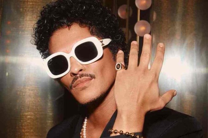 A produtora responsável pelo show de Bruno Mars no Brasil, anunciou quatro datas extras devido à alta demanda.  -  (crédito: Reprodução/Instagram @brunomars)