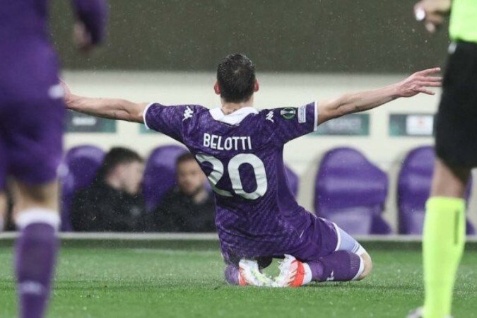 Fiorentina e Club Brugge fizeram um grande jogo em Florença - (crédito: Foto: BRUNO FAHY/BELGA MAG/AFP via Getty Images) Fiorentina e Club Brugge fizeram um grande jogo em Florença - (crédito: Foto: BRUNO FAHY/BELGA MAG/AFP via Getty Images)