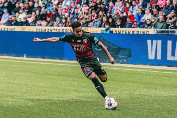 Paulinho está no futebol dinamarquês desde 2019 - (crédito: Foto: Divulgação/Midtjylland) Paulinho está no futebol dinamarquês desde 2019 - (crédito: Foto: Divulgação/Midtjylland)