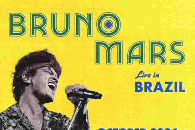 Turnê Bruno Mars -  (crédito: Instagram)