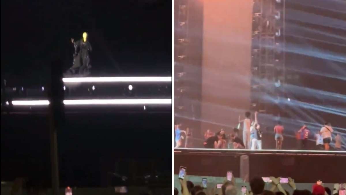 Madonna e Pabllo Vittar ensaiam no palco do show em Copacabana
