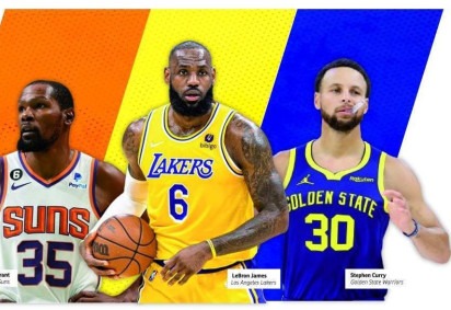 Semifinais de conferência da NBA não terão Kevin Durant, LeBron James ou Stephen Curry pela primeira vez desde 2005 -  (crédito: editoria de arte)