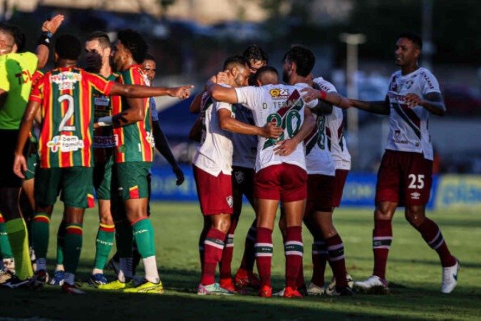 Fluminense bateu o Sampaio Corrêa e agora volta suas atenções para o Atlético-MG - (crédito: - Foto: Marcelo Gonçalves/Fluminense) Fluminense bateu o Sampaio Corrêa e agora volta suas atenções para o Atlético-MG - (crédito: - Foto: Marcelo Gonçalves/Fluminense)
