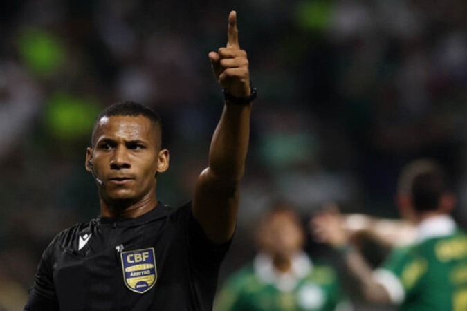 Palmeiras contesta gol anulado de Rony, contra o Botafogo-SP -  (crédito: Foto: Reprodução)