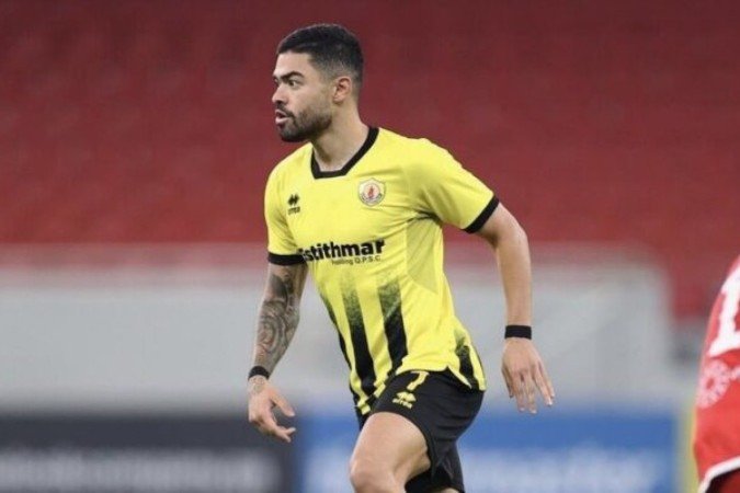 Bruno Tabata está no Qatar SC e encerra o seu contrato no dia 30 de junho -  (crédito: Foto: Divulgação)