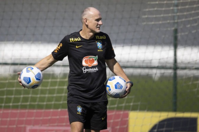 Taffarel segue na Seleção Brasileira  -  (crédito: Foto: Lucas Figueiredo/CBF)