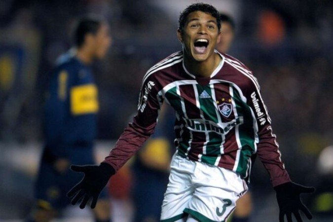 Thiago Silva atuou por trÃªs temporadas no Fluminense e Ã© Ã­dolo do clube -  (crédito: Foto: Juan Mabromata / AFP via Getty Images)