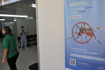  04/05/2024. Crédito: Minervino Júnior/CB/D.A Press. Brasil.  Brasilia - DF. Tenda da dengue no Guará -  (crédito: Minervino Júnior/CB/D.A.Press)