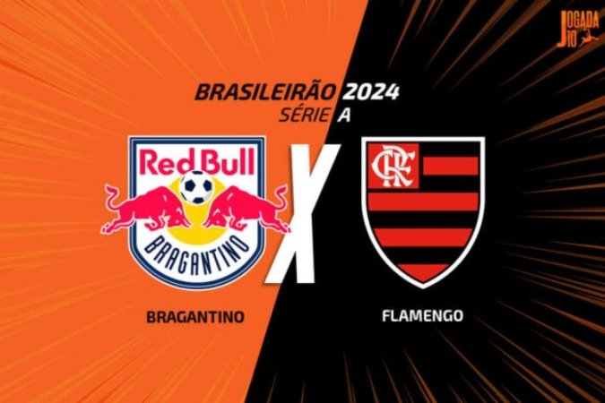 Bragantino recebe o Flamengo neste sábado - (crédito: Foto: Arte Jogada10) Bragantino recebe o Flamengo neste sábado - (crédito: Foto: Arte Jogada10)