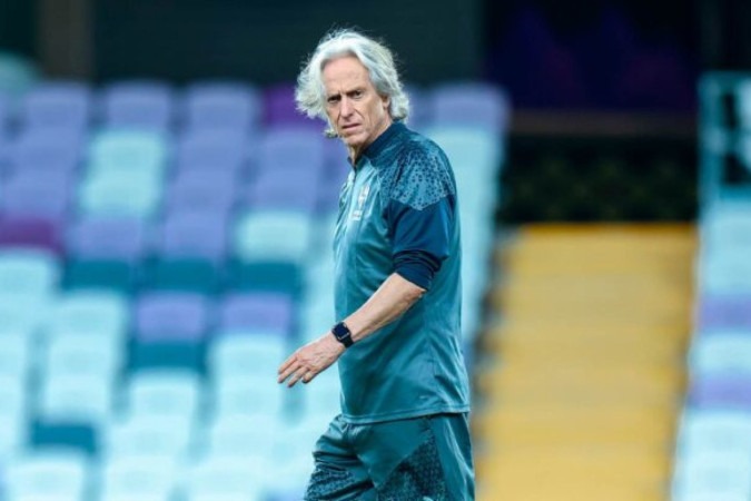 Jorge Jesus disse não saber sobre o futuro -  (crédito: Foto: Reprodução)