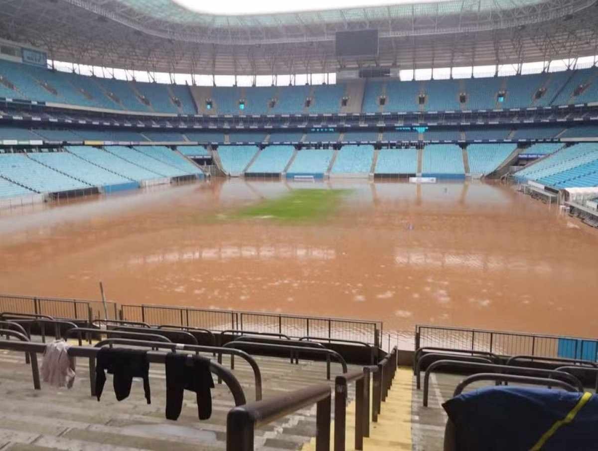 Arena do Grêmio é saqueada em meio a desastre climático no RS