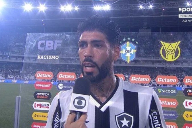 Botafogo perdeu por 2 a 1 para o Bahia, neste domingo (5), pelo Camepeonato Brasileiro -  (crédito: Foto: Vitor Silva/Botafogo)