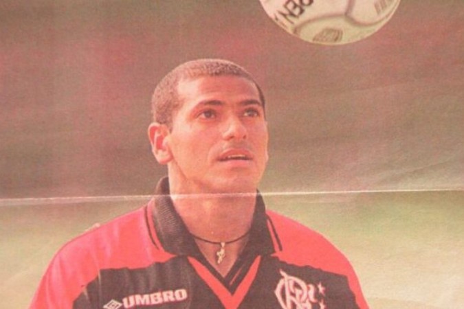Catê com a camisa do Flamengo -  (crédito: Foto: Reprodução)