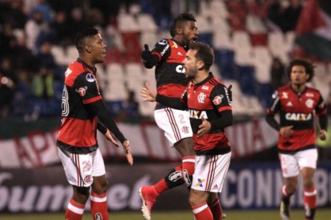 Flamengo visita o Palestino na terça-feira -  (crédito: Foto: Marcelo Cortes/Flamengo)