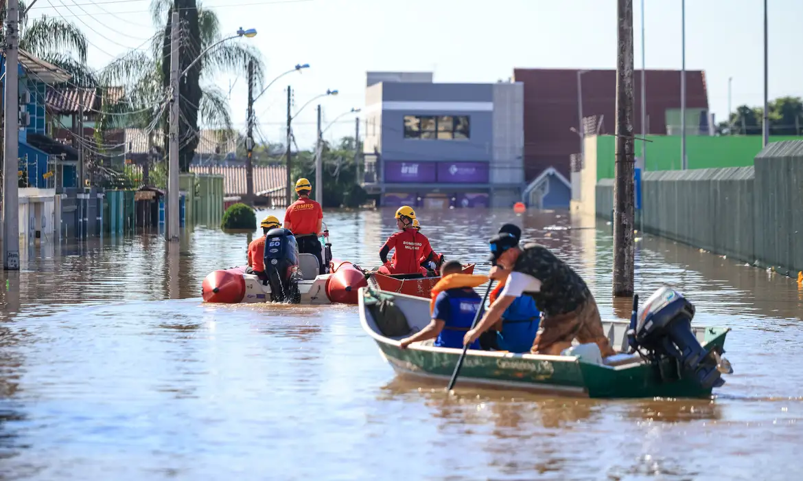 Câmara aprova decreto que reconhece calamidade no Rio Grande do Sul -  (crédito: EBC)