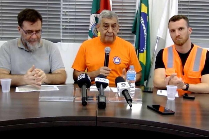 Melo apontou que, segundo técnicos, a cidade precisaria investir em drenagem urbana um total de R$ 4 bilhões -  (crédito: Reprodução / YouTube)