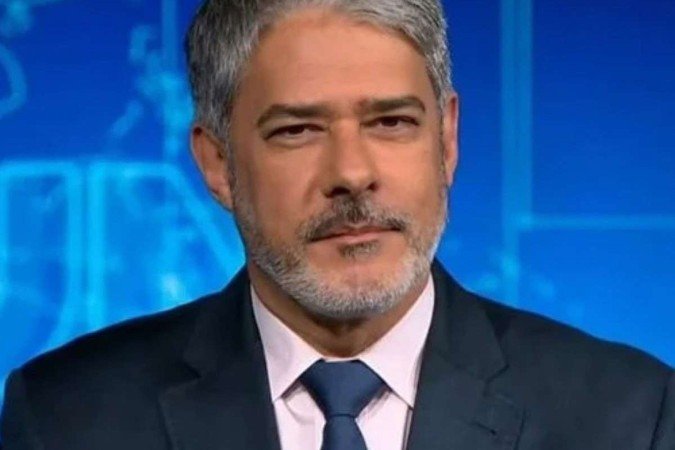William Bonner - (crédito: Reprodução TV Globo ) William Bonner - (crédito: Reprodução TV Globo )