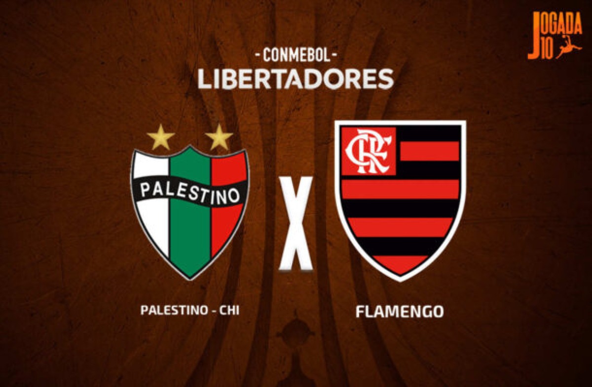 Palestino x Flamengo: onde assistir, escalações e arbitragem