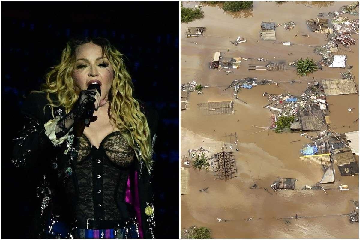 Madonna doa R$ 10 milhões ao Rio Grande do Sul, diz colunista