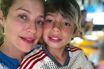 Luana Piovani e seu filho Dom -  (crédito: Reprodução/Instagram)