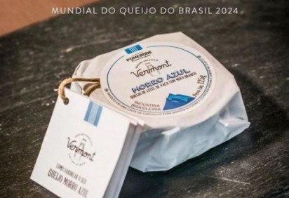O concurso de Melhor Queijo e Produtos Lácteos elegeu o queijo brasileiro Morro Azul o melhor do mundo no 3º 