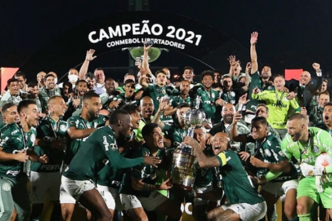 Palmeiras volta ao Estádio Centenário, palco onde venceu a última Libertadores da América -  (crédito: Cesar Greco/Palmeiras)