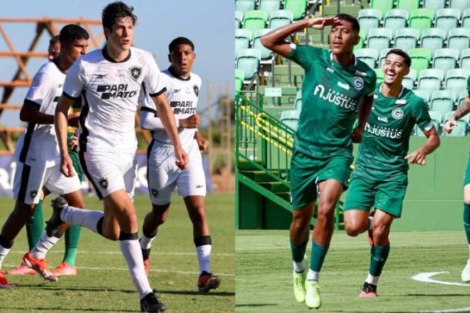 Botafogo e Goiás se enfrentam pelo Brasileirão Sub-20 -  (crédito: Foto: Thais Magalhães/CBF)